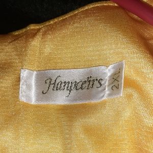 Dress, yellow, size 2XL